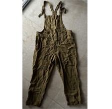 Aerie Overall Jumpsuit Utility Green Size S