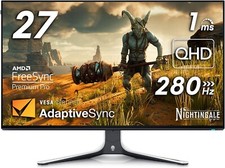 Alienware AW2723DF Gaming Monitor - 27-inch 2560 x 1440 240Hz Display DP 1.4 