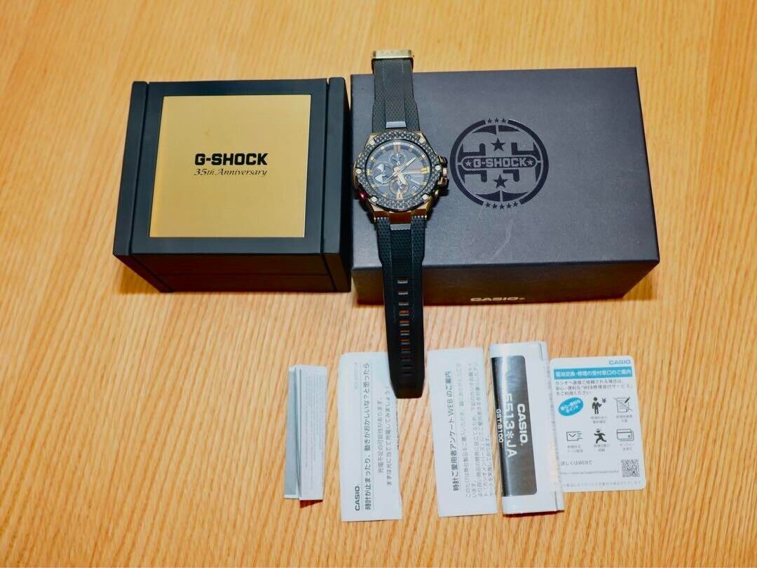 G-SHOCK CASIO Watch Analog 35th Anniversary Limited Black G-SHOCK CASIO Watch Analog 35th Anniversary Limited Black