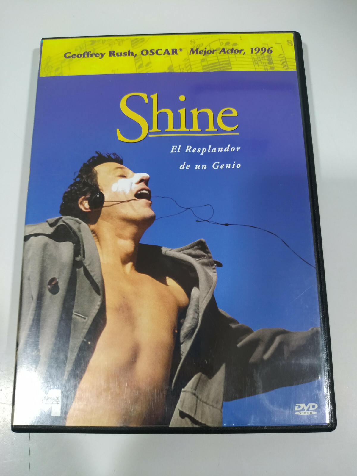 Shine Geoffrey Rush Scott Hicks - DVD Region 2 Spanish English German 3T