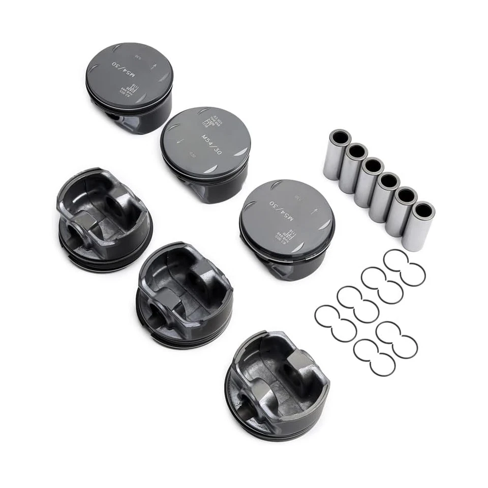 Pistons & Rings Set STD For BMW 330i 530i X5 Z4 E46 E53 E60 E85 M54 3.0L 00-07 - Image 4 of 4