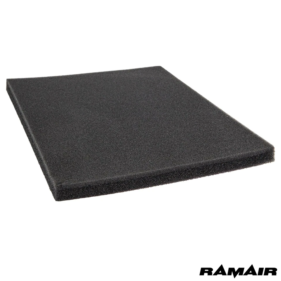 2x RAMAIR Air Filter Foam Pad Large Scooter Motorcycle Quad - Image 3 of 4