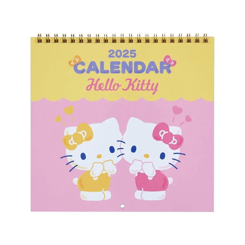 【Y2K Kaohana】 サンリオ カオハナ ハローキティ パタパタカレンダー Hello Kitty Wall Calendar 2025 M-size Sanrio Kawaii Japan Japanese