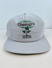 Vtg New Era USA MADE Chemgro Farm Trucker Hat Snapback Cap Vintage
