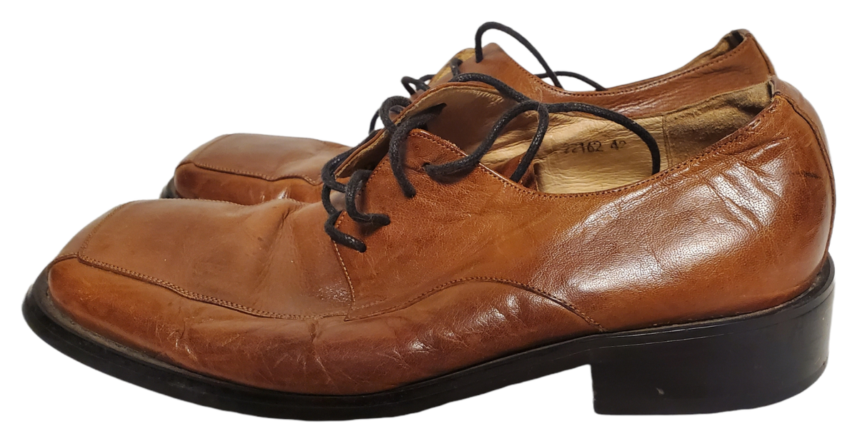 Hand Made Leather Shoes Square Toe Ravello Men