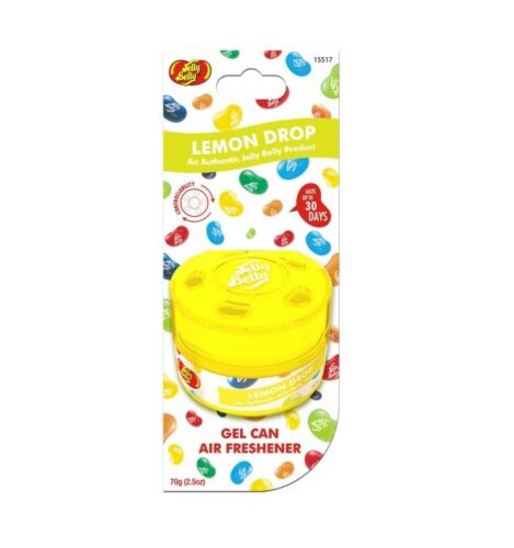 gota limón Jelly Belly gel frijol puede ambientador coche casa olor dulce aroma - Imagen 1 de 2
