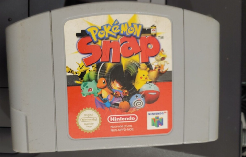 Pokemon Snap (1997) Nintendo 64 N64 (Modul) working classic-game - Afbeelding 1 van 2
