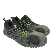 Terra Men's Spider 3.0 Composite Toe Work Shoes Black/Green Size 10M
