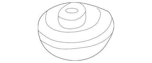Aislante para Kia (N/P 55343 38600)