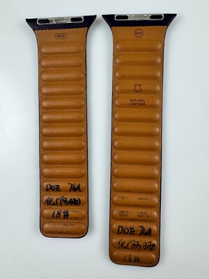 Original Genuine OEM Apple Watch Leather Link band 40MM 41MM 42MM
