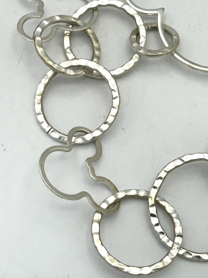 Disney Minnie Mouse Ears Circle Chain Necklace Tag Rare Authentic Adjustable 18” - Image 4 of 4