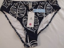 Swimsuit Separates Bottoms Leaf Print