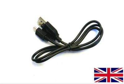 SCHWARZ USB KABEL STROMKABEL LADEGERÄT FÜR BLUEDIO TF800 TF 800 BLUETOOTH KOPFHÖRER
