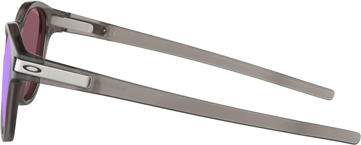Oakley Latch Sunglasses - Prizm - Matte Grey Ink w/Prizm Sapphire