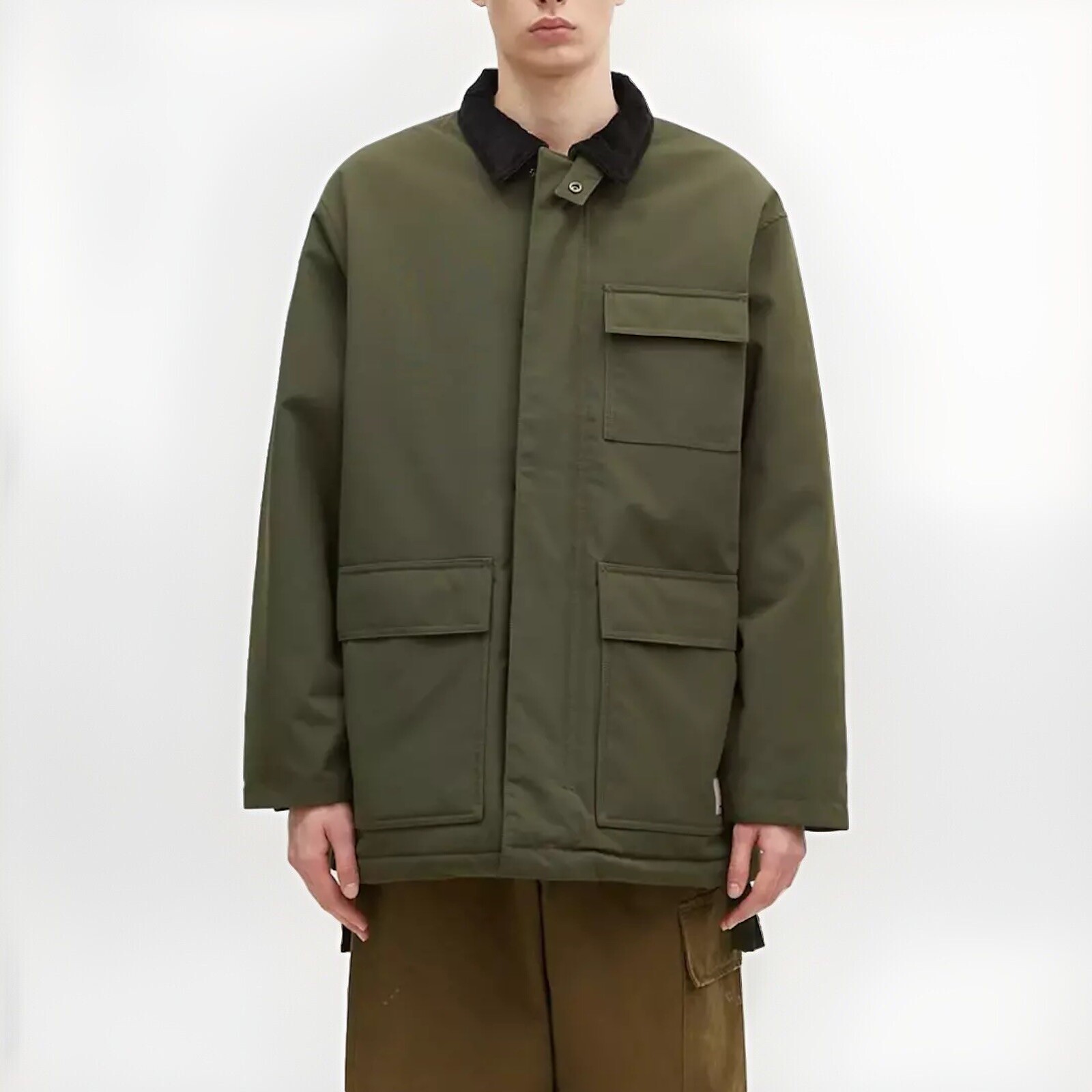 ALTRA Cappotto CARHARTT WIP Clarton I033870 ufficio verde nero XL