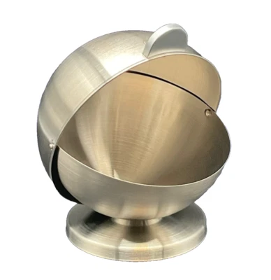 AMC Edelstahl Zuckerdose mit Rolldeckel – Hochwertiger Behälter – Ø 13 cm - Bild 1 von 4