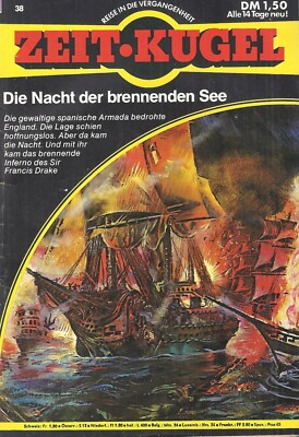 Band 38: ''ZEIT- KUGEL- Reise in die Vergangenheit'' (Sir Francis Drake), 1975