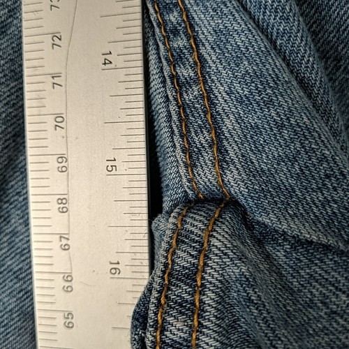 New Future Collective Jenee Naylor Jeans Size 26 Wide Leg High Rise Distressed - Picture 11 of 14
