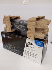 HP 650A Black Toner Cartridge (CE270A) Open Box