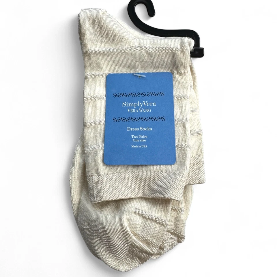 Просто Вера Wang платье носки экипажа носки один размер - Изображение 2 из 4