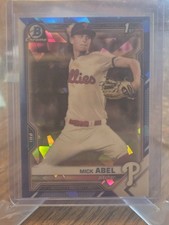 2021 Bowman Chrome Sapphire Edition - Chrome Prospects Mick Abel (RC) MINT
