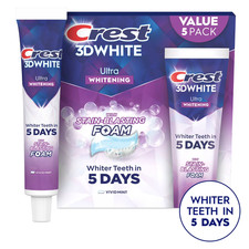Crest 3D White Ultra Whitening Toothpaste, Vi...