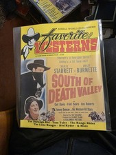 Favorite Westerns Magazine No.4 Serial World Charles Starlett Smiley Burnette