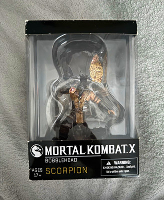 Mortal Kombat X Scorpion Wackelkopffigur Bobblehead, Altersempfehlung 17+