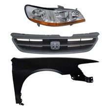 Front Grille Kit For 1998-2000 Honda Accord Ex Lx Coupe Front Grille Kit For 1998-2000 Honda Accord Ex Lx Coupe