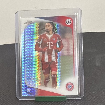 Topps CHROME UEFA 2025 Michael Olise Prism Factor #4 Bayern Munchen