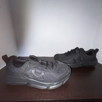 UA Under Armour Charged Assert 10 Triple Black Men's 3026175-004 US 7.0 Open Box