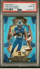 2022 Select Light Blue Kyren Williams RC PSA 10 Rare POP 2 #159 19/99
