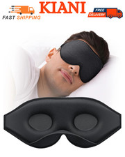 Sleep Mask for Side Sleeper, Eye Mask for Sleeping Women Men, 3D Contoured Cup N