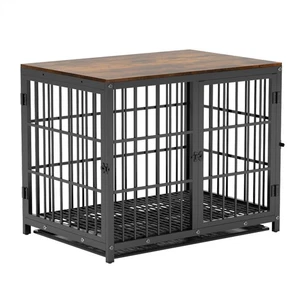 Wisfor Dog Crate Kennel Metal Cage