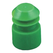 McKesson Tube Closure Flanged Plug Cap Green Polyethylene 1000 per Bag