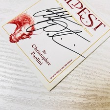 SIGNED ✍️ Bookplate Eldest : Book II by Christopher Paolini 2005 Book Plate