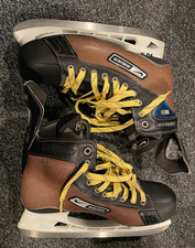 Patines de hockey sobre hielo Bauer One90 para hombre Step Steel 9.5EE COMO NUEVOS