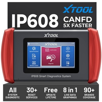 2026 XTOOL IP608 OBD2 Scanner Automotive Full System Diagnostic Tool Code Reader