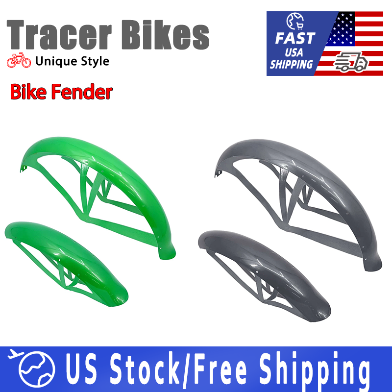 Fender Set Fenders For Beach Cruiser Bikes Front Fender Ebike