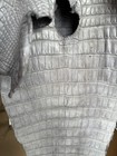 Wild Alligator Gator Belly Leather Professionally Tanned In gray — photo 4