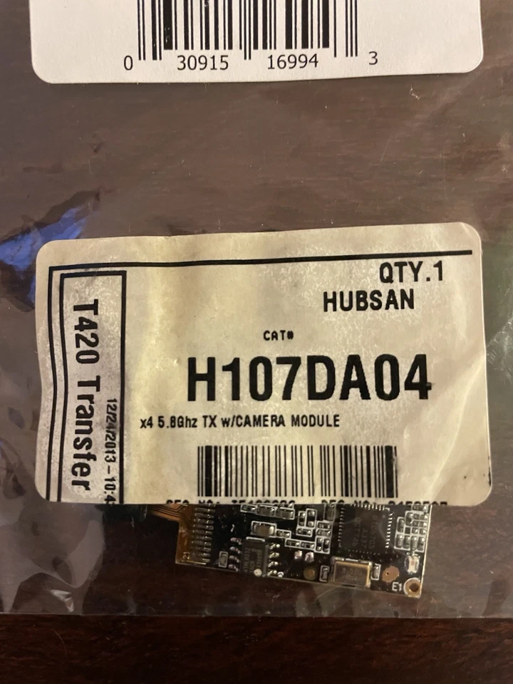 BRAND NEW - Hubsan X4 H107D Drone Parts - 5.8G TX w/Camera Module P/N H107D-A04 - Image 3 of 4