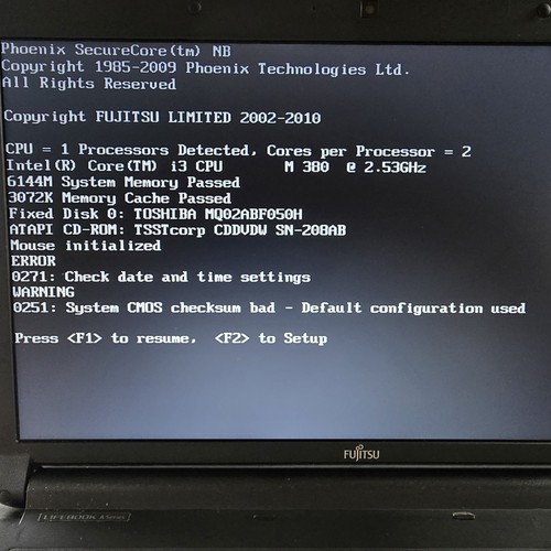 Fujitsu Lifebook A530, i3 ,15.6", Wind 10, 500Gb HDD,6Gb RAM ,DEAD BATTERY(200) - Picture 18 of 24