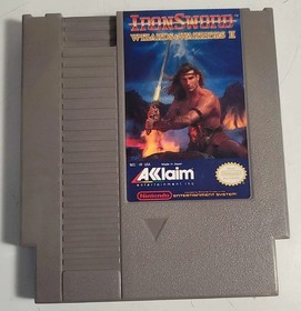 Iron Sword: Wizards & Warriors II Nintendo NES No Manual - Tested