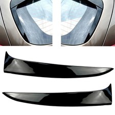 For Kia Sportage R 2011-15 12 13 Black Rear Window Spoiler Side Wing Trim Cover