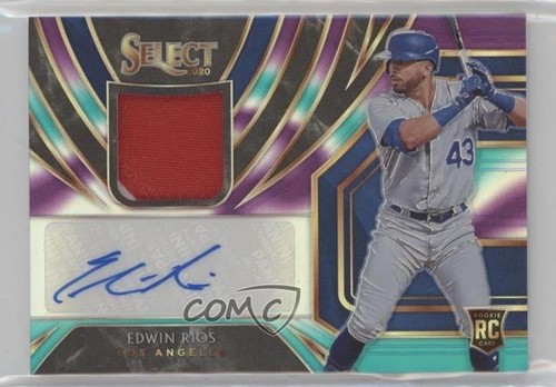 2020 Panini Select - Rookie Jersey Autographs Edwin Rios #RJA-ER Tri ...