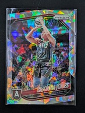 2025 Panini Prizm WNBA Brionna Jones #107 Cracked Ice Parallel Atlanta Dream