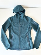 Arc'teryx Women's Teal Fleece Hooded Full Zip Activewear Jacket M