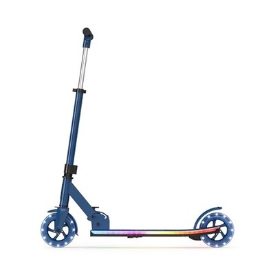 JETSON JUPITER KIDS 2-WHEEL LIGHT-UP KICK SCOOTER LED LIGHTS ON HANDLEBAR -BLUE