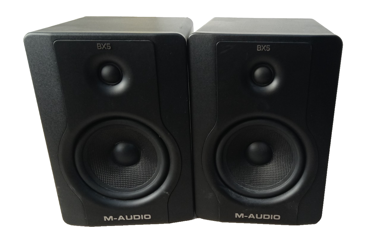 M-Audio Bx5 D2 Bi Amplified Studio Monitor Pair for sale online | eBay