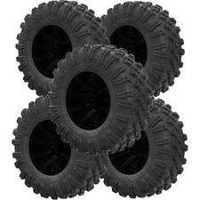 (QTY 5) 32x10R18 EFX MotoRavage M LRD Black Wall Tires